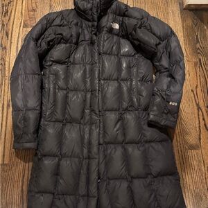 The North Face Women's Long Black Puffer Jacket